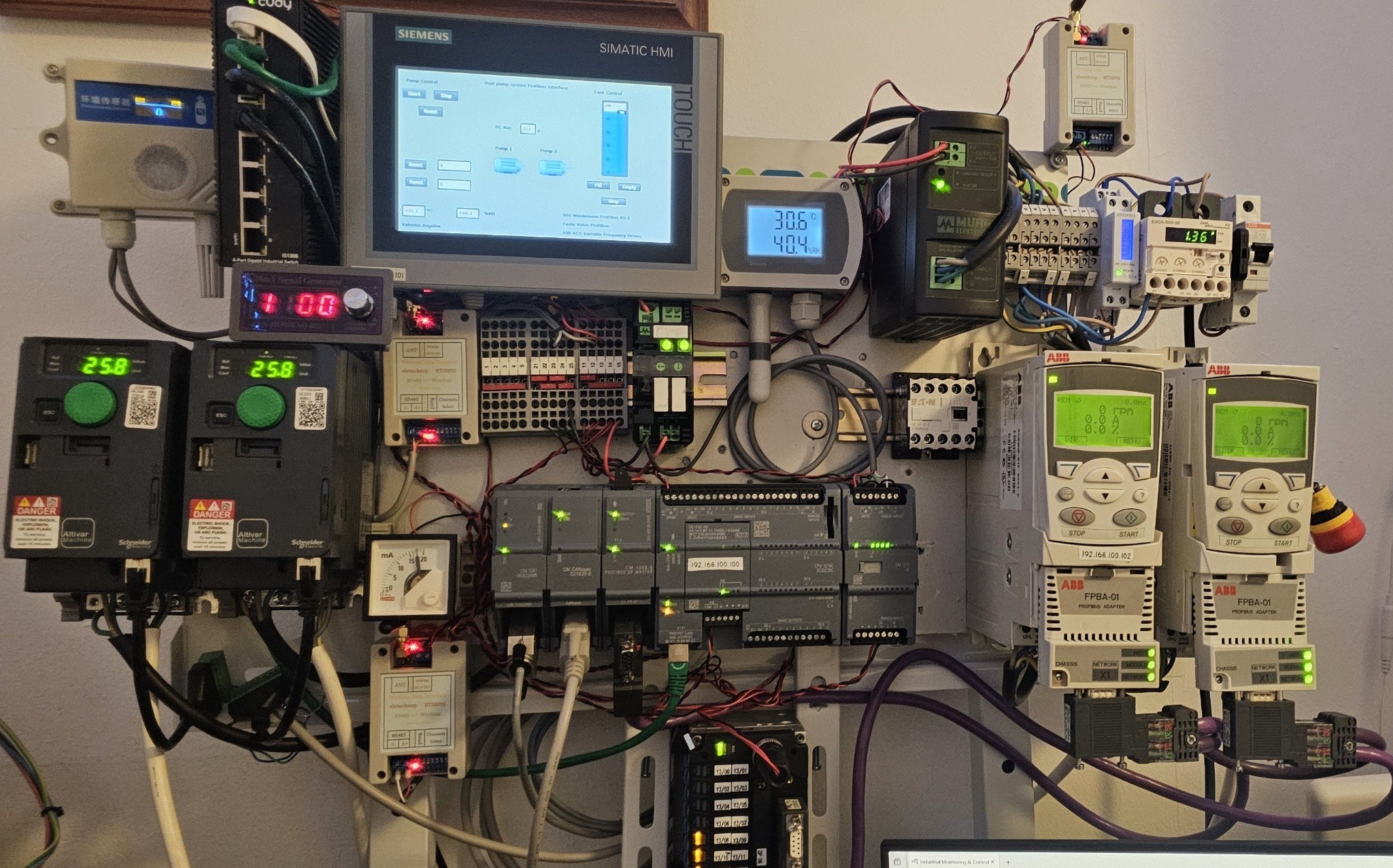 PROFIBUS hardware overview